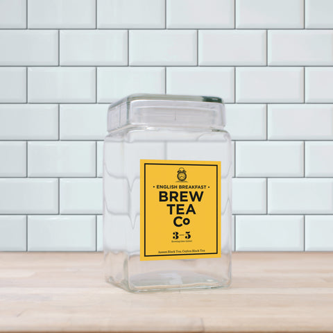 100 Tea Bags + Jar